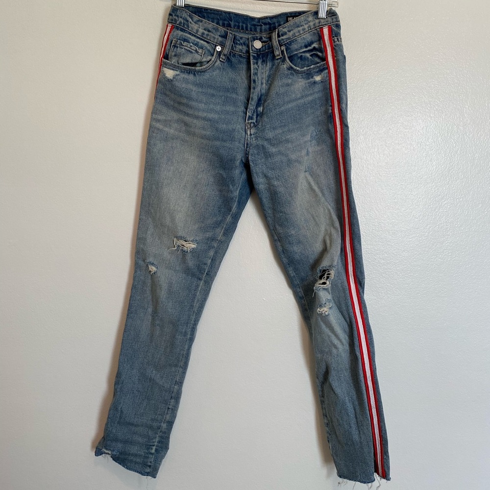 BlankNYC Racer Stripe Jeans